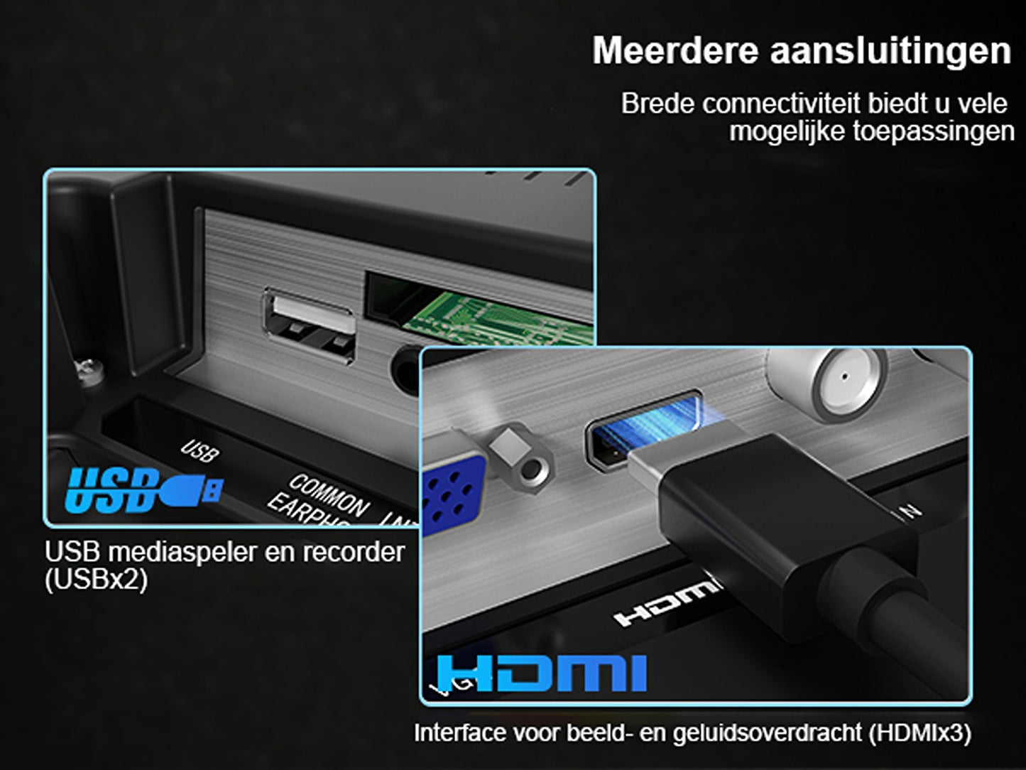 RCA Standaard TV - LED Full HD - 40 inch/102 cm - Frameless Design - Tripple Tuner DVB-T/T2/S/S2/C - HDMI x3, USB x2, CI+ - Hotel Mode - Geassembleerd in Eindhoven - NRB40FQ1