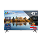 Google Smart TV | TeeView | 43 inch TeeView 4K UHD LED TV | 3xHDMI 2x USB | Ci+ | Triple Tuner DVB-T/T2/S/S2/C | Frameless Design | in Eindhoven geassembleerd | TV43QUG-EU