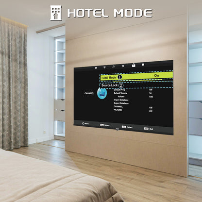 RCA Standaard TV - LED Full HD - 40 inch/102 cm - Frameless Design - Tripple Tuner DVB-T/T2/S/S2/C - HDMI x3, USB x2, CI+ - Hotel Mode - Geassembleerd in Eindhoven - NRB40FQ1