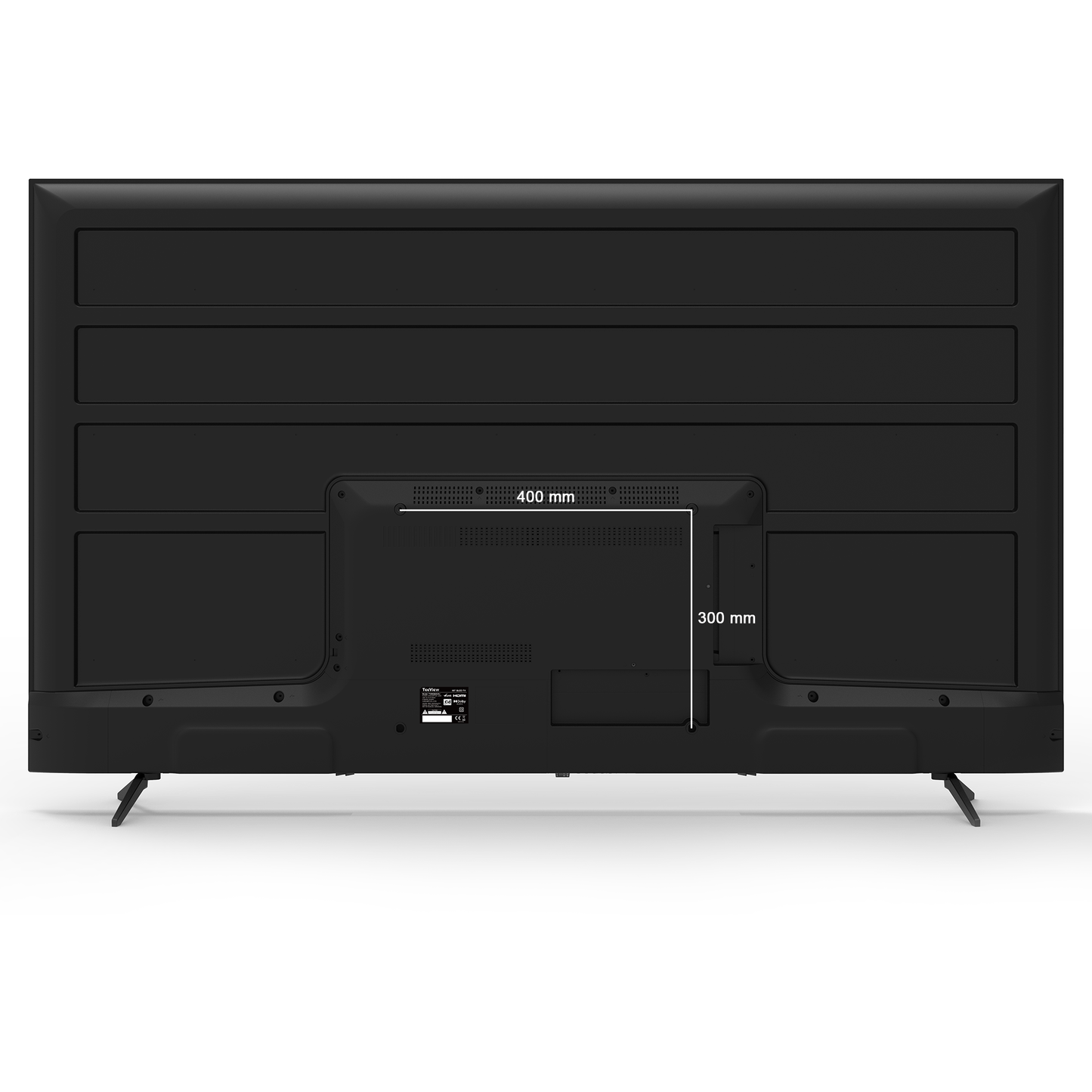 Google Smart TV | TeeView TV 65 inch QLED | 4K Ultra HD | Frameless Design | in Eindhoven geassembleerd | TV65QQG-EU