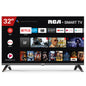 RCA Android Smart TV | 32 inch/81cm |  LED HD | Triple Tuner | USB x2 & HDMI x3 | SRA32HQ1