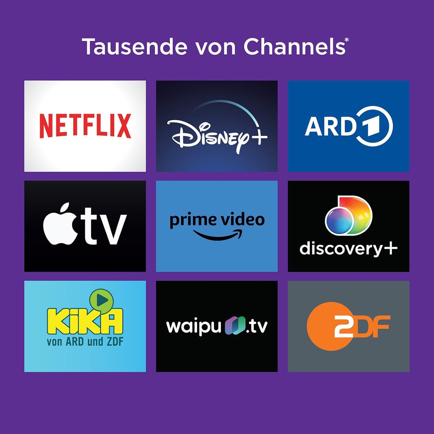 RCA  Roku Smart TV - LED UHD 4K - 43 inch/110 cm - Frameless Design - Tripple Tuner DVB-T/T2/S/S2/C - HDMI x3, USB x2, CI+ - Geassembleerd in Eindhoven - RK43UN1