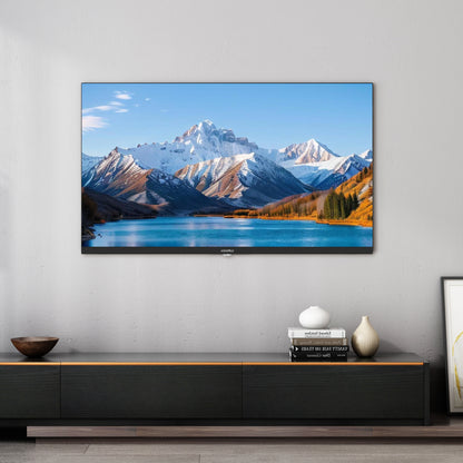 Koorui Smart TV - Tizen TV by Samsung - QLED Full HD - 32 inch/81 cm - Streaming apps - AirPlay - Hotelmodus - HDMI x3, USB x2, CI+ - Tripple Tuner DVB-T/T2/S/S2/C - Frameless Design - Geassembleerd in Eindhoven - K32Q1FFQ-T8