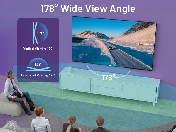 RCA  Roku Smart TV - LED UHD 4K - 43 inch/110 cm - Frameless Design - Tripple Tuner DVB-T/T2/S/S2/C - HDMI x3, USB x2, CI+ - Geassembleerd in Eindhoven - RK43UN1