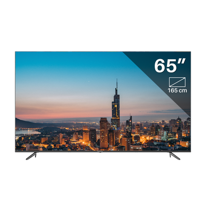 Google Smart TV | TeeView TV 65 inch QLED | 4K Ultra HD | Frameless Design | in Eindhoven geassembleerd | TV65QQG-EU