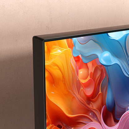 TuTu Standaard TV - LED HD - 32 inch/82 cm - Frameless Design - Enkelvoudige standaard - Tripple Tuner DVB-T/T2/S/S2/C - HDMI x3, USB x2, CI+ -	 In Eindhoven geassembleerd - TUB32HN1NC