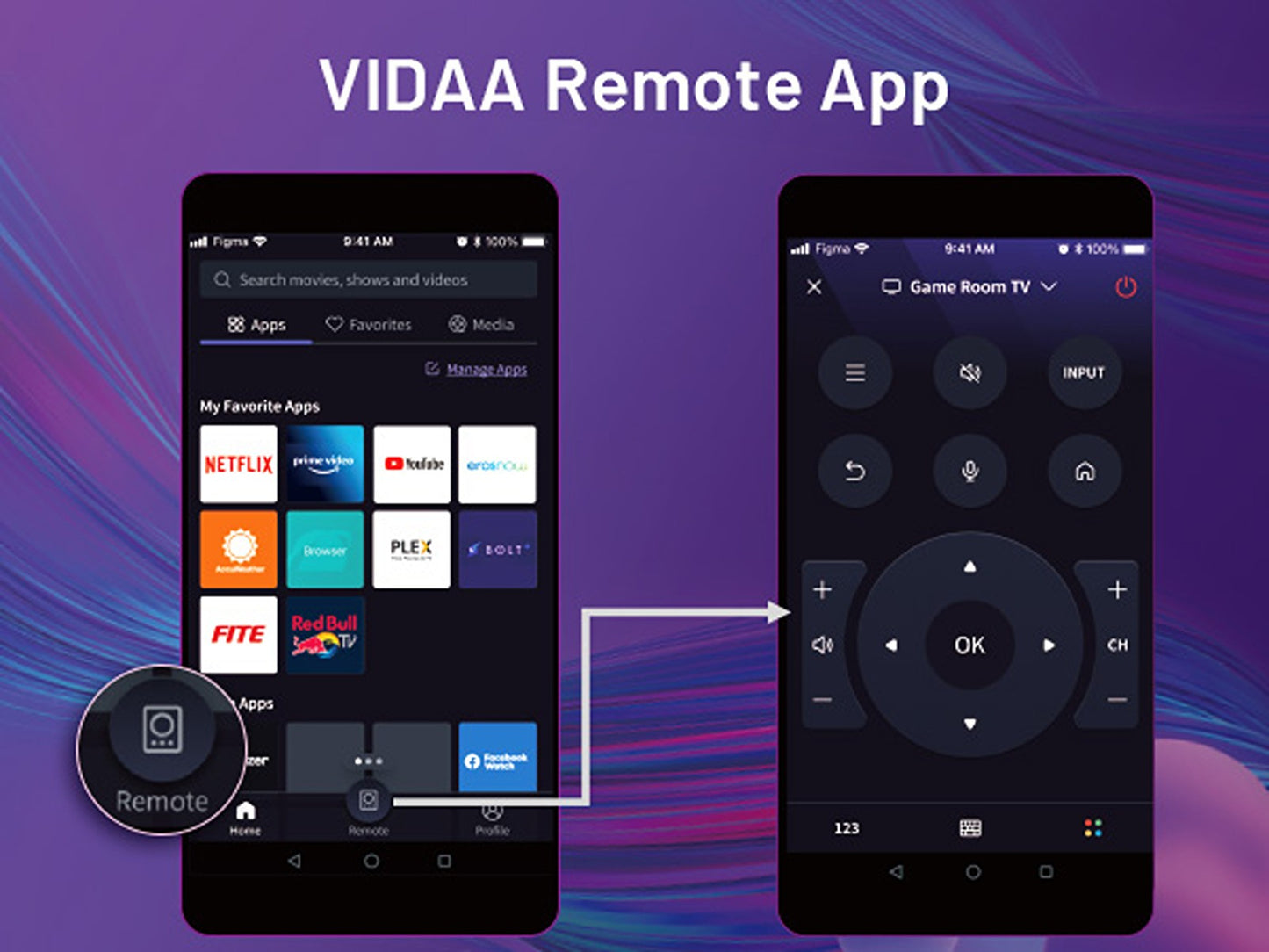 TuTu Vidaa TV - LED HD - 32 inch/82 cm - Frameless Design - Tripple Tuner DVB-T/T2/S/S2/C - HDMI x3, USB x2, CI+ - Streaming apps - In Eindhoven geassembleerd -	TUV32HQ1B